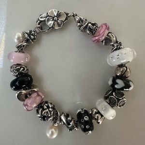 7 1/2” Trollbeads Love Bracelet